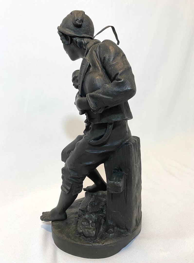 Cornelius and Baker Organ Grinder Statue